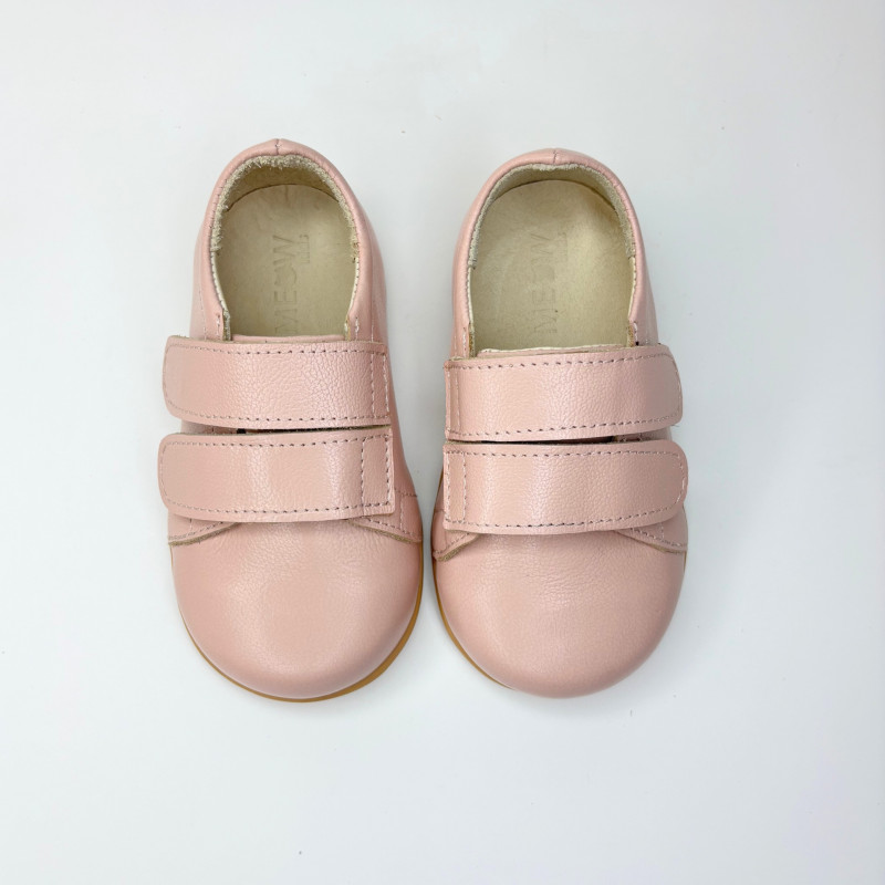  Гибкие кеды из натуральной кожи MEOW KIDS 1001PK