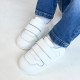 Гибкие кеды из натуральной кожи MEOW KIDS 1002WH