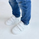  Гибкие кеды из натуральной кожи MEOW KIDS 1002WH