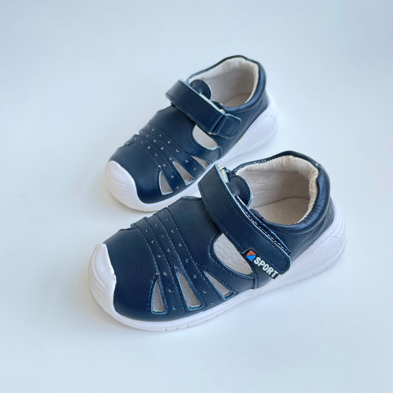 Босоногие сандалии для мальчиков MEOW KIDS MK-M22 синие