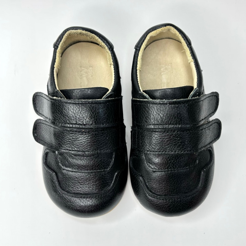  Гибкие кеды из натуральной кожи MEOW KIDS 1002TBK