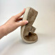 Босоногие балетки из натуральной кожи 3004BG капучино