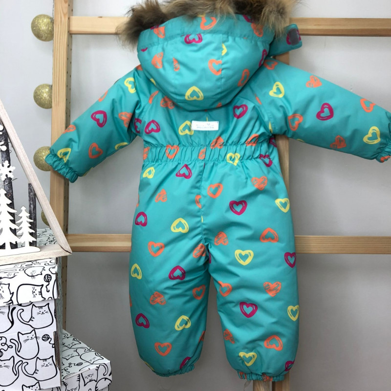 Зимний мембранный комбинезон Minika Love H12038-6027